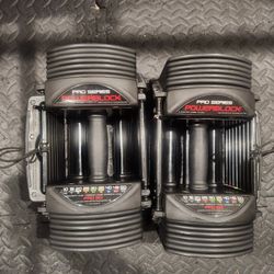 Powerblock PRO 50 Adjustable Dumbbells 