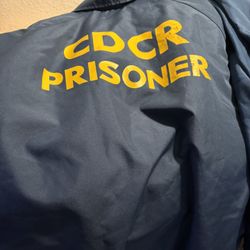 Inmate Prisoner Jackets Halloween Costume