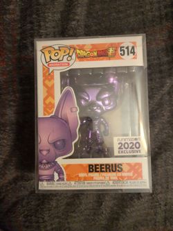 Funko Pop Beerus #514 Funimation 2020 Exclusive