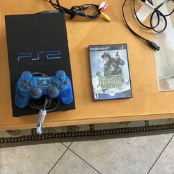 Ps2 With Medal Of Honor Game
