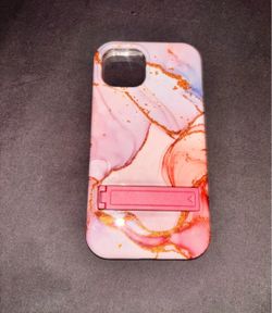 Marble Phone Case with Kickstand