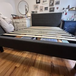 Queen Size Bed Frame - Mint Condition!