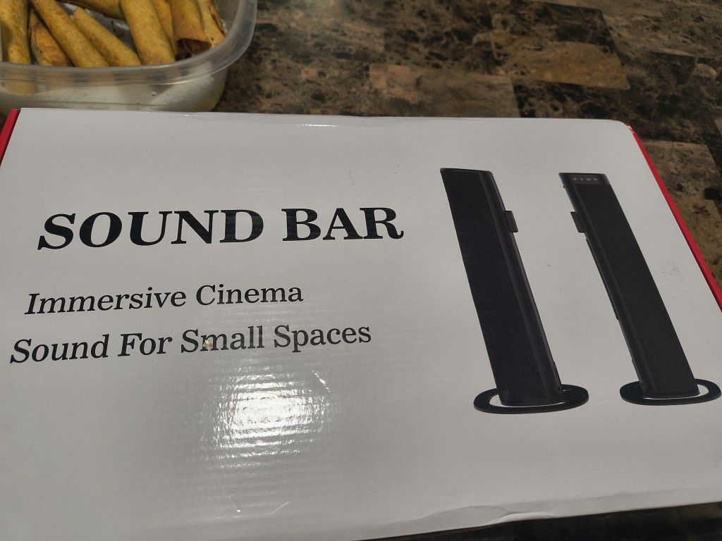 Brand New Duel Sound Bars With Remote Control Bluetooth 