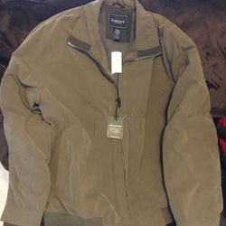 Van Heusen Men’s size L microfiber, water repellent, wind resistant jacket