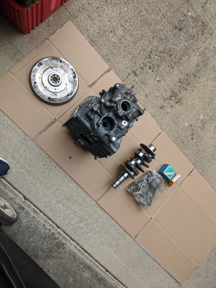 VW Engine Block & Crank