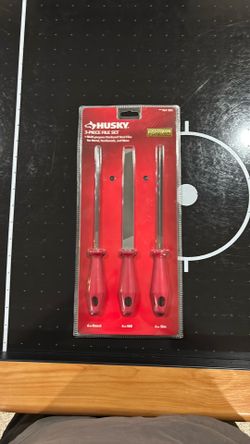 Husky three-piece file set