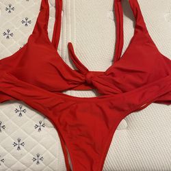Large Zaful Red Bikini