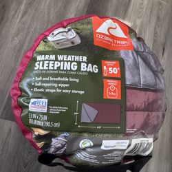 Red Ozark Sleeping Bag