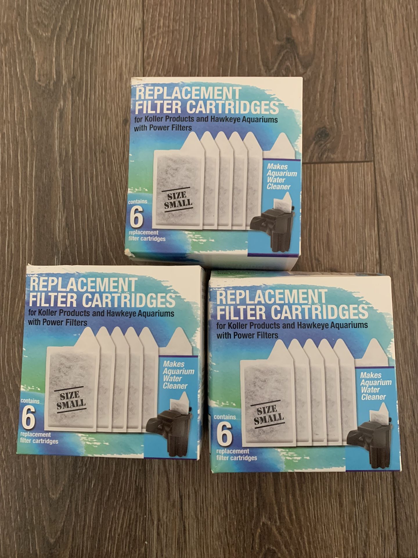 Aquarium Replacement Filter Cartridges - Small