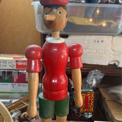Antique Toy Pinociccho Doll