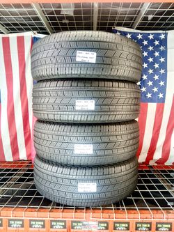 (4 Used Tires) P265/60R18 MICHELIN PRIMACY XLT ALL SEASON TOURING TRUCK SUV 265 60 18