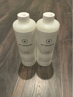 EK-CryoFuel Clear Liquid Coolant 2 Bottles (2 Liters)