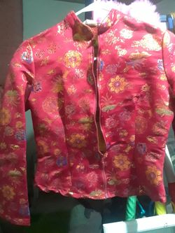 Asian Small Jacket $10.00 cash only ( Serious Buyers only) Pick up Dallas