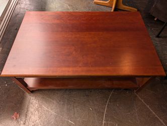 Warm Brown Wood Coffee table