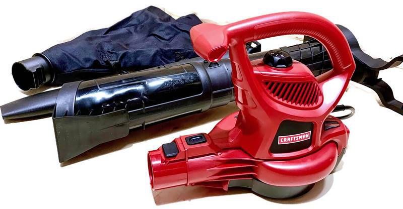 CRAFTSMAN CMEBL700 Corded 3-in-1 Electric Leaf Blower/Vacuum/Mulcher