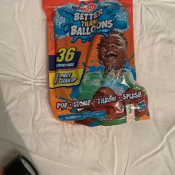 Nerf Better Than Balloons 36 Water Pods: Pop-Stomp-Throw-Splash #188/189