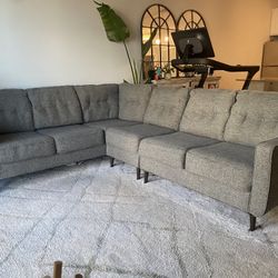 3-Piece Sectional Grey