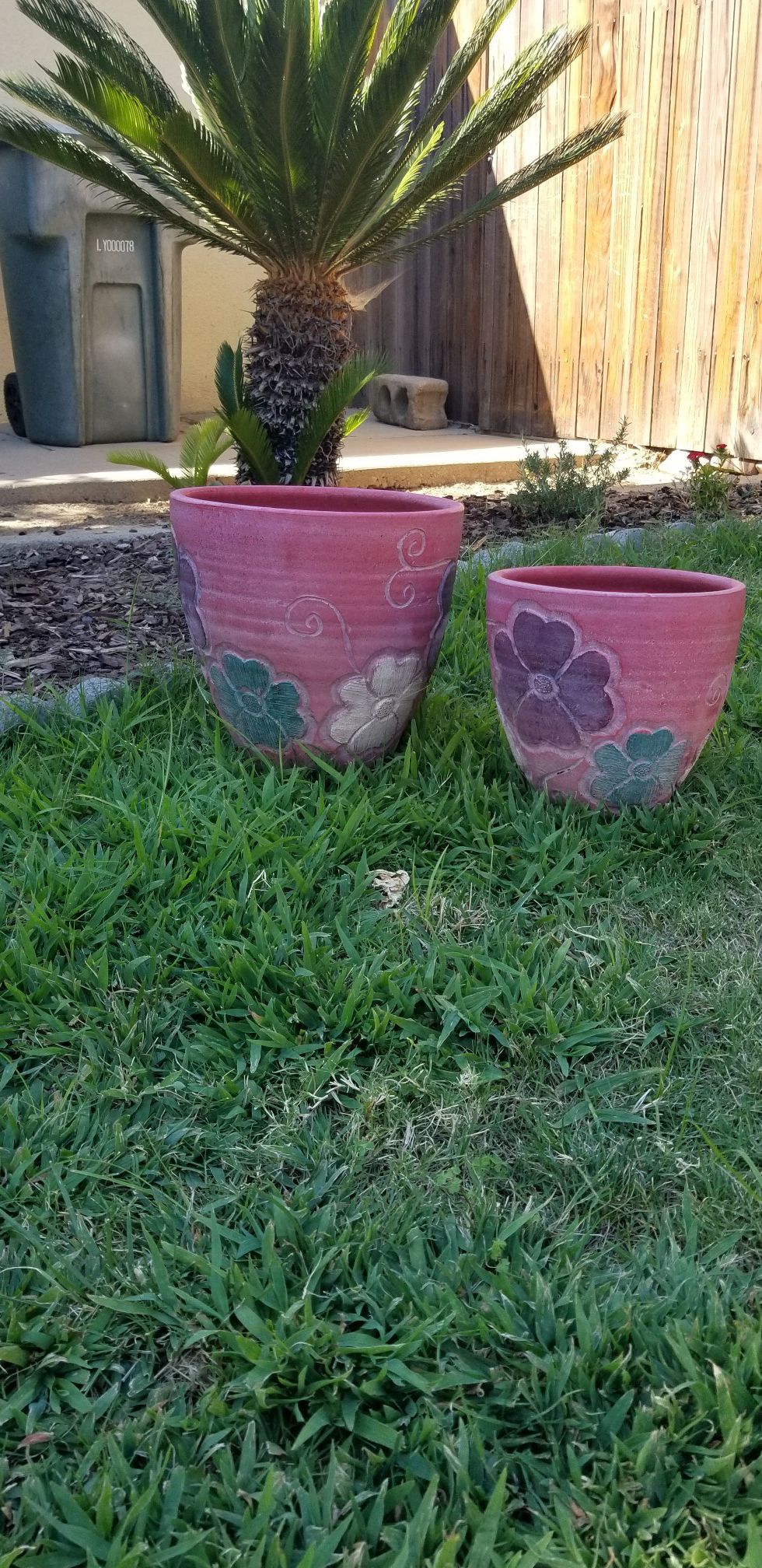 Brand new ceramic plants pots