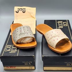 Vintage 1980s Sandals, Two City Kids