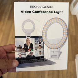 New Clip-On Rechargeable 60 LED Selfie Ring Light – 3 Modes, 5 Brightness Levels
