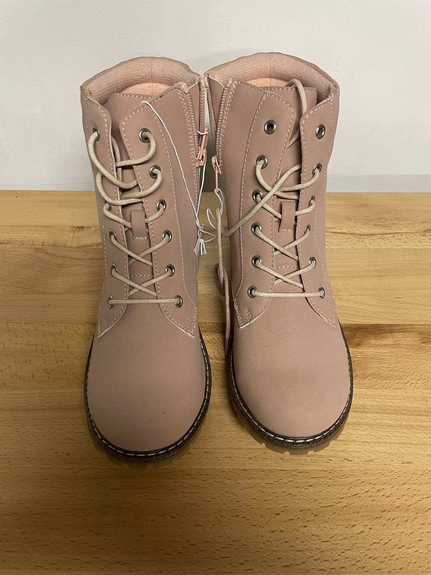 New Blush Pink Boots