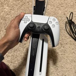 PS5, PlayStation 5 1TB Slim Console with Controller & Cords