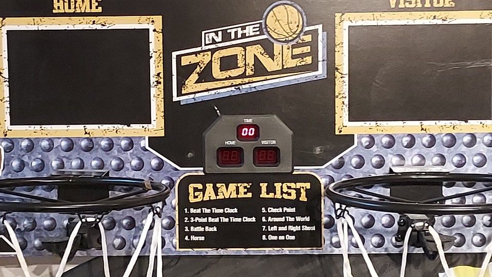 In the Zone mini basketball game