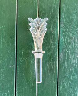 Vintage Towle “Sydney” crystal bottle stopper