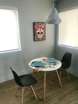 ONLY THIS WEEKEND!! Dinner table with 2 chairs