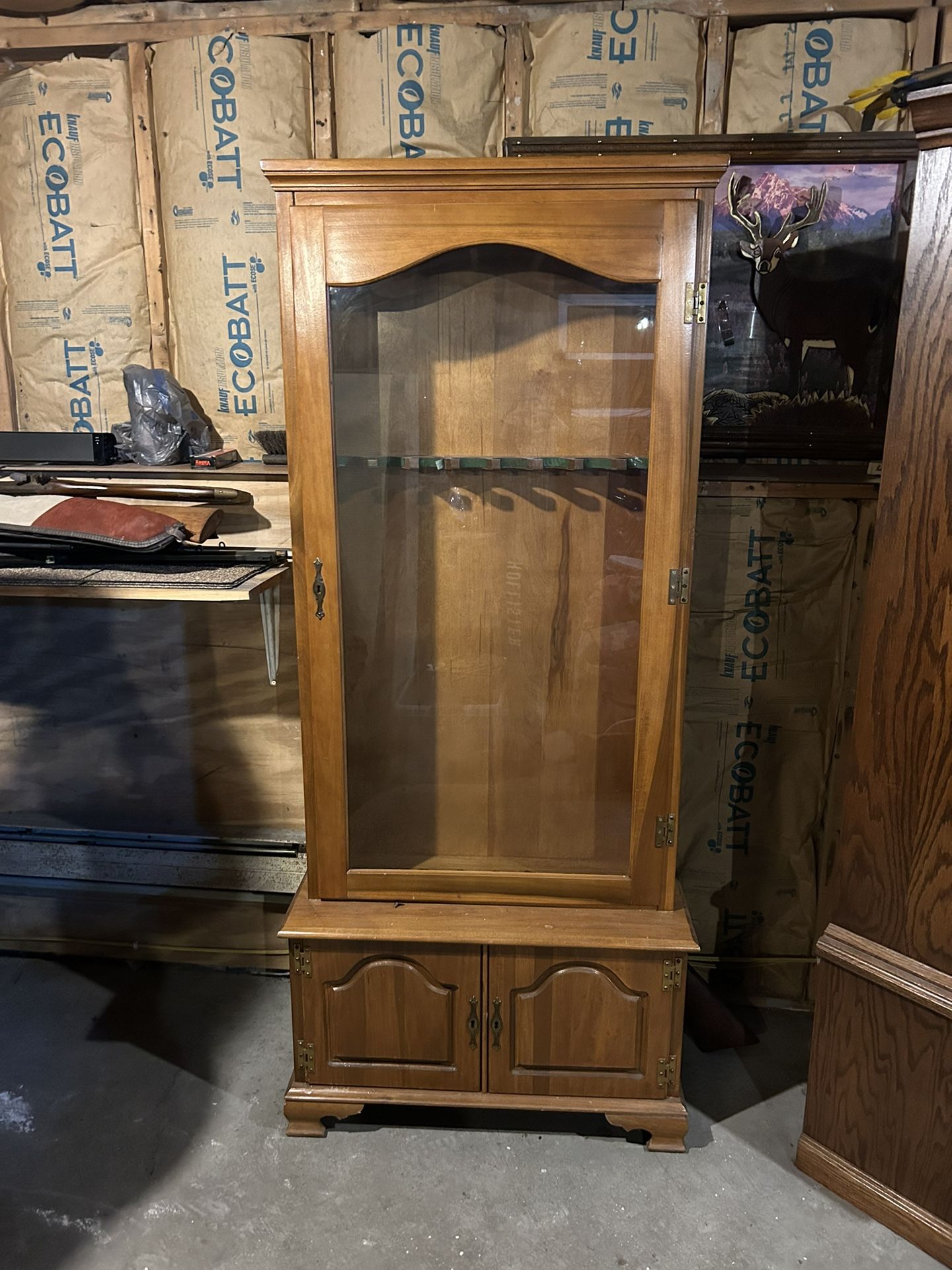 Lockable, Wood Cabinet