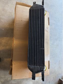 Performance Intercooler For Ford Mustang 15-22 EcoBoost 2.3L Turbo Black