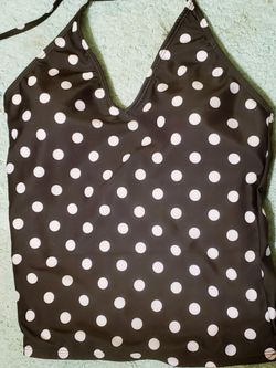 Womens Large Halter Bikini Top