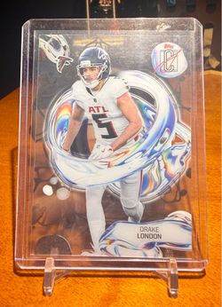 Topps 2025 Signature Class Drake London Fluidity #FL-13 Falcons