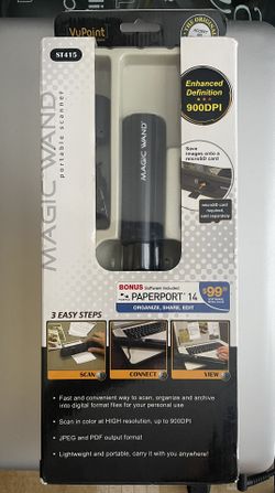 BRAND NEW!!! VuPoint Solutions ST415 Magic Wand Portable Scanner