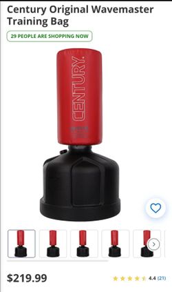 Red punch bag