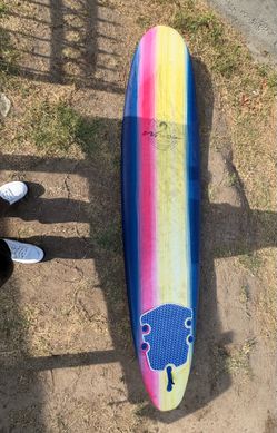 8ft rainbow wave storm soft top surfboard