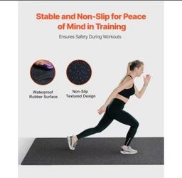 Non-Slip Rubber Exercise Mat
