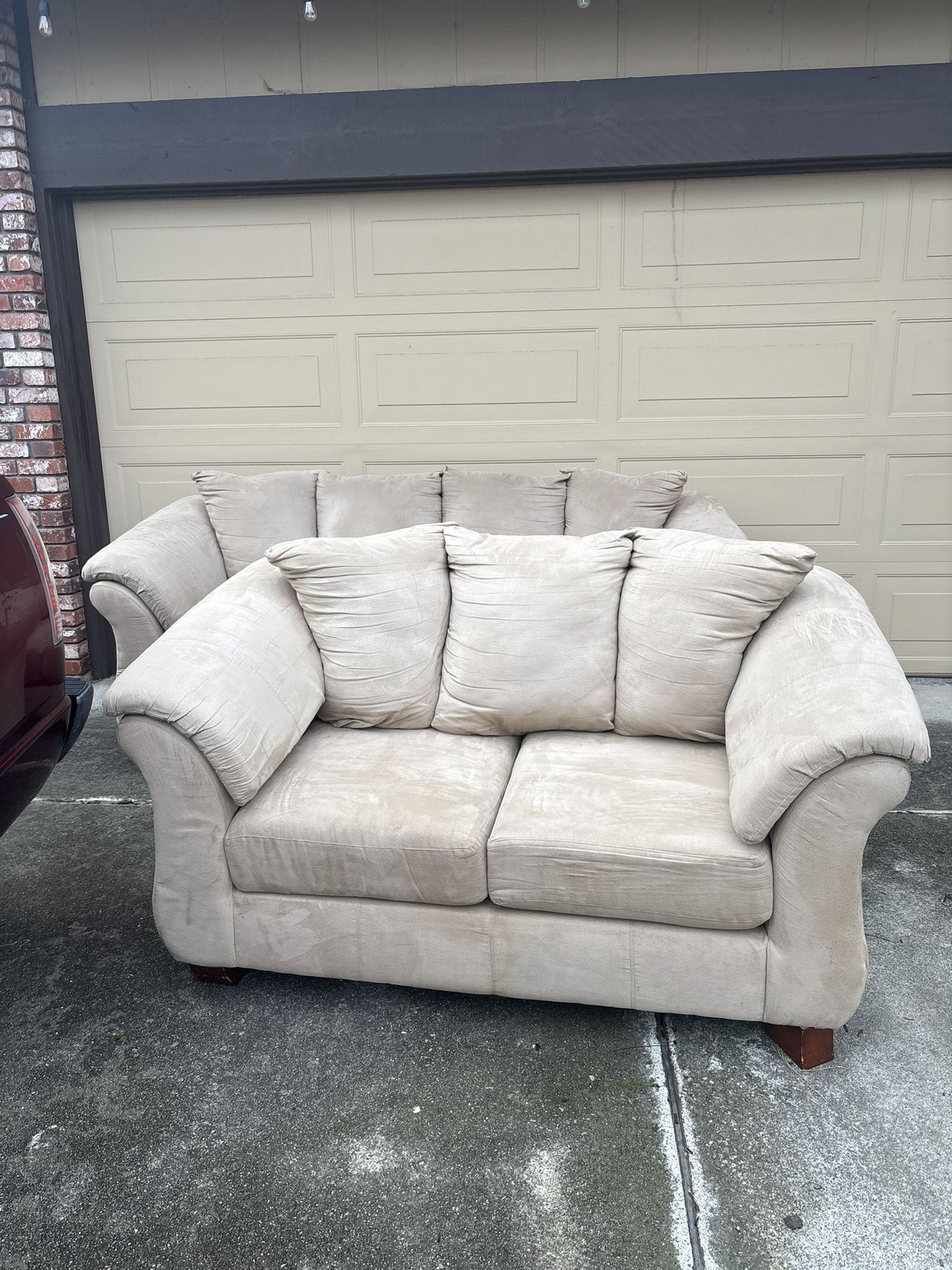 Free Couch And Loveseat