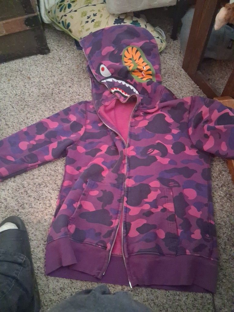 Bape Hoodie Mens Medium