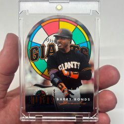 Barry Bonds ( Near Mint ) Stained Glass 1996