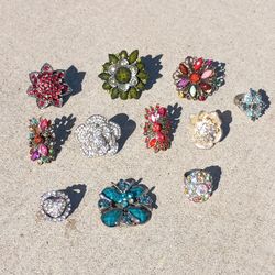Vintage Rings Costume Jewelry $12 Each