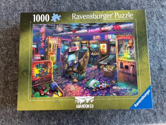 Ravensburger 1000 Abandoned Series Puzzle Forgotten Arcade