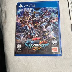 MINT Mobile Suit Gundam: Extreme Vs. Maxi Boost ON (PS4) - ASIA-ENGLISH 10th Anniversary CIB