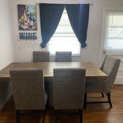 7 piece dining table set