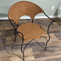 Wicker & Metal Chair