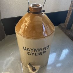 Old Ceramic Big Bottle 