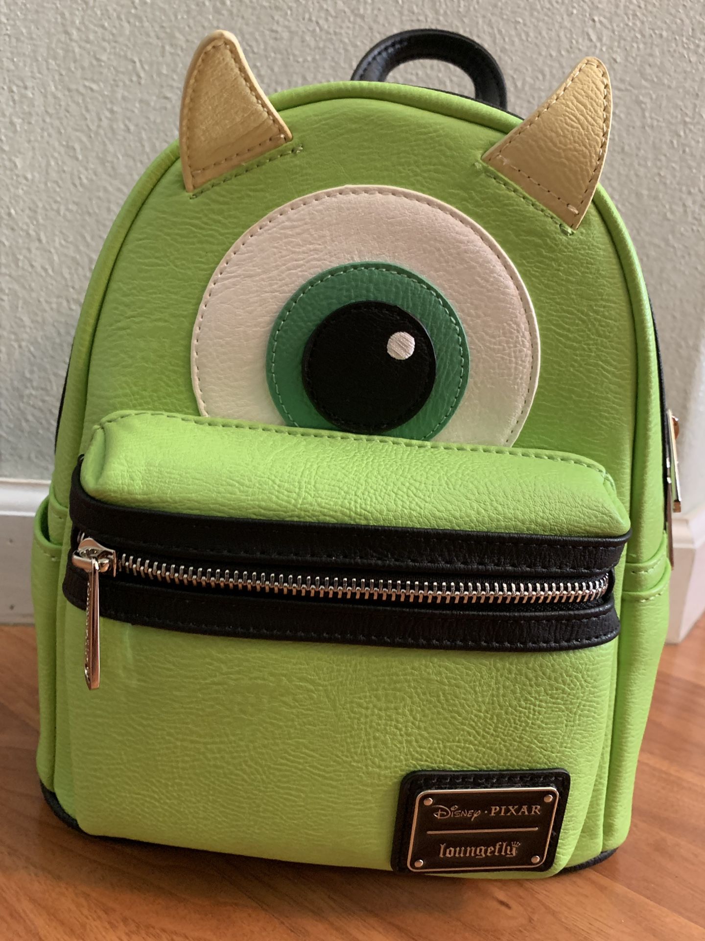 Disney Pixar Monsters Inc. Mike Mini Backpack By Loungefly