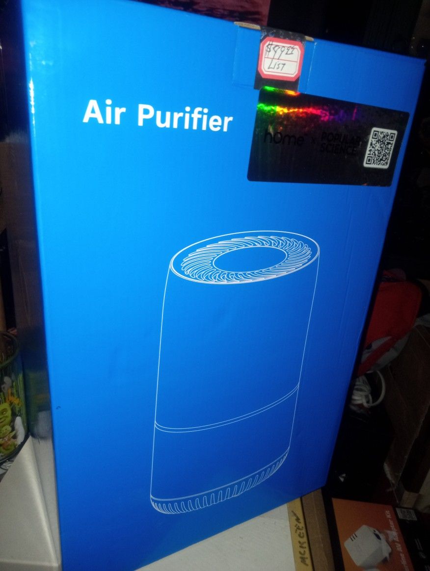 Brand New In Sealed Box iHome Heavy Duty Home Air Purifier List $99.99+Tx + Shipping My Price $60 F