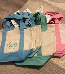 New Mini Tote Trader Joe bag