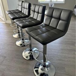 Silver Barstools 